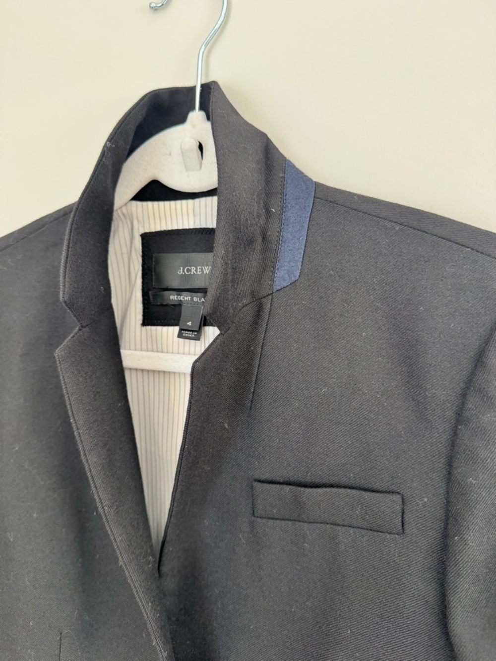 J Crew Regent Blazer Sz 4 Black - Picture 11 of 14